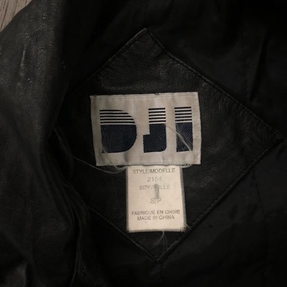 Oversized Leather Jacket 
Fits S-L
Brand: DJI - Picture 4 of 5